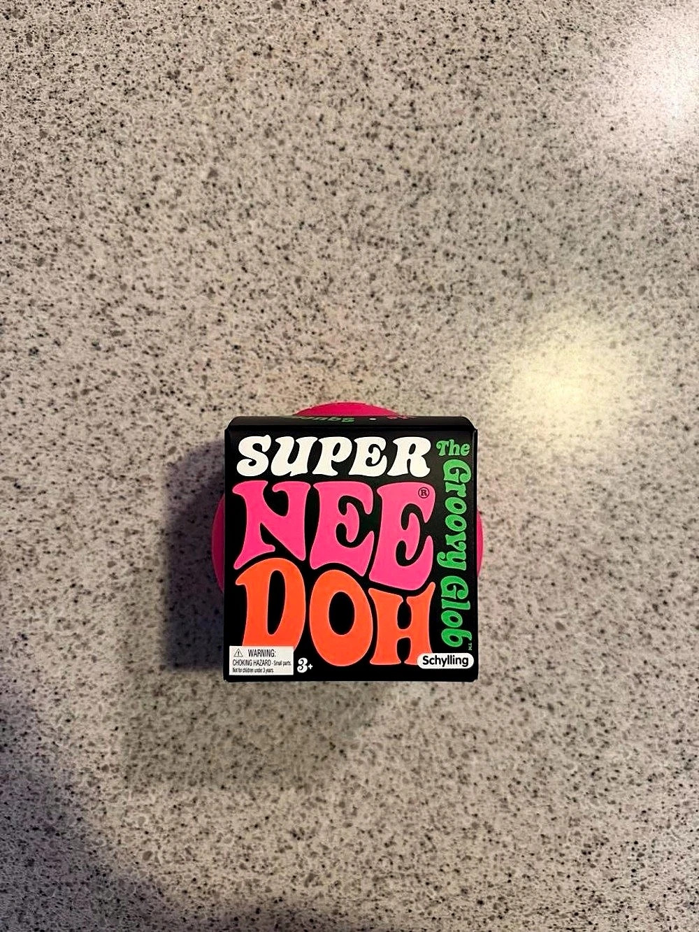 Pink NeeDoh Super Groovy Glob Brand New